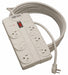 Surge Protector Strip 8 Outlet Wht
