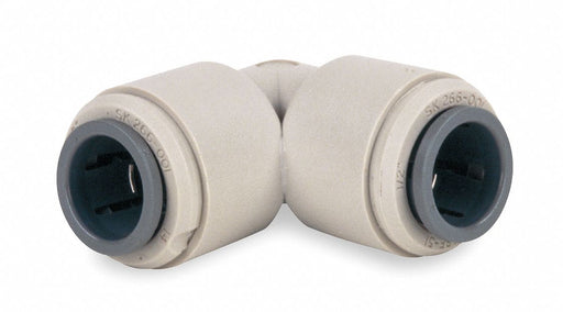 90 Elbow Union 5/16in Tube OD Gray PK10