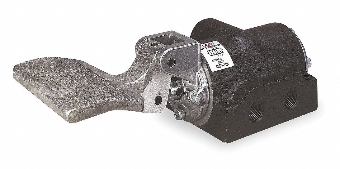 Manual Air Control Valve Foot Pedal Gray