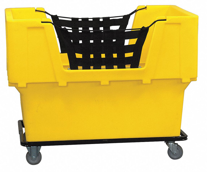 F1558 Cube Truck LLDPE Yellow 23.0 cu ft.