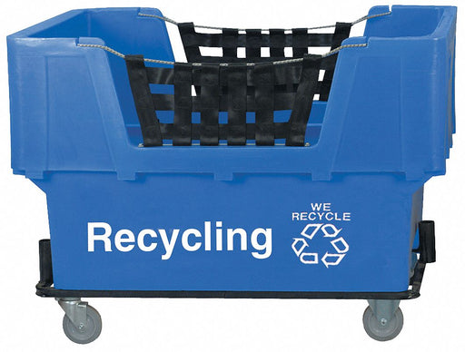 F0177 Cube Truck LLDPE Blue 23.0 cu ft.