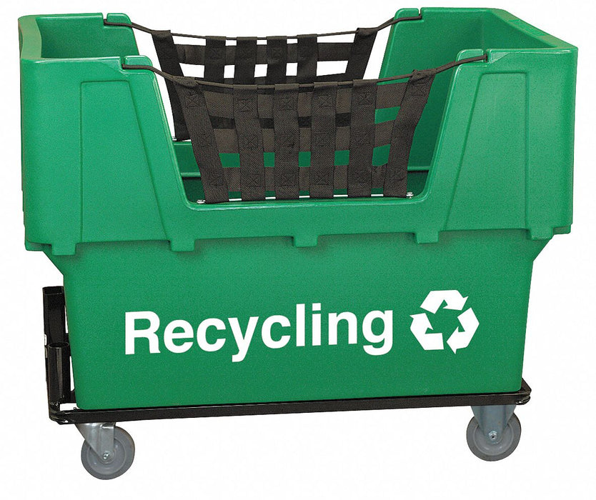 F0177 Cube Truck LLDPE Green 23.0 cu ft.
