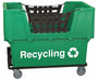 F0177 Cube Truck LLDPE Green 23.0 cu ft.