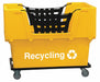 F0177 Cube Truck LLDPE Yellow 23.0 cu ft.