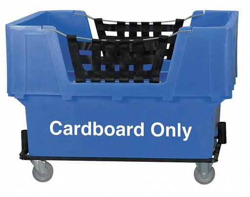 F0178 Cube Truck LLDPE Blue 23.0 cu ft.
