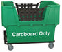 F0178 Cube Truck LLDPE Green 23.0 cu ft.