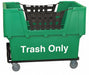 F0179 Cube Truck LLDPE Green 23.0 cu ft.