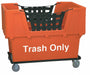 F0179 Cube Truck LLDPE Orange 23.0 cu ft.