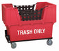 F0179 Cube Truck LLDPE Red 23.0 cu ft.