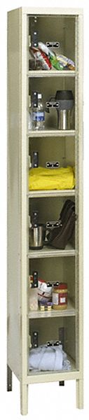 Bx Lckr 6x1Lckr Tan 78 x12 x18 UnAssm