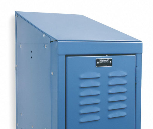 Locker Sloping Top 12 Wx12 D Mrn Blu