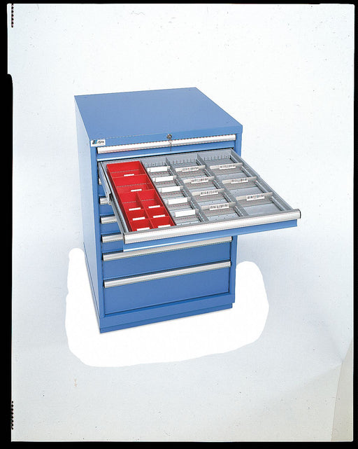 Mod Drwr Cab 59-1/2 H 14 Drwr Brght Blue