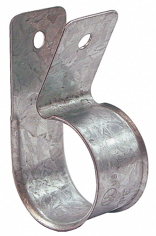 1-Hole Wrap Strap Steel 1 1/4 Pipe Size