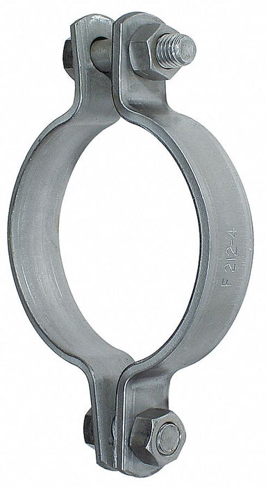 Medium Pipe Clamp 1 1/2 W Steel