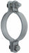 Medium Pipe Clamp 1 W Steel