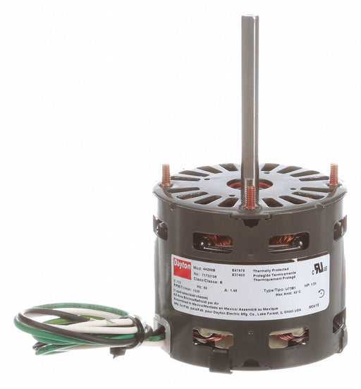 Motor 1/25 HP 1550 rpm 3.3 115V