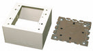 Extra Deep Device Box Ivory Steel Boxes