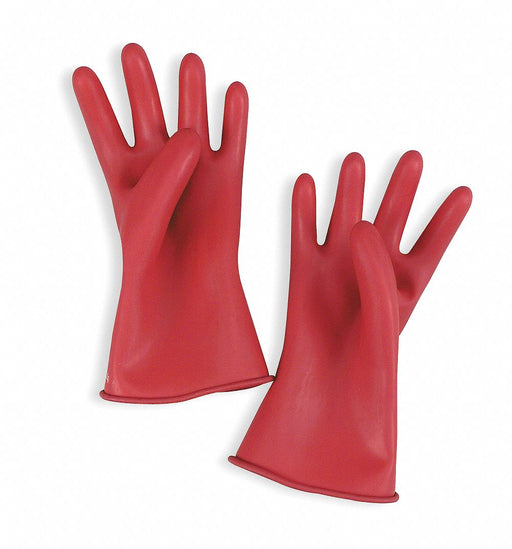 D1023 ElectrcInslatedGloves Sz10 Rd Rubber PR