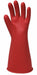 ElectrcInslatedGloves Sz8 Rd Rubber PR