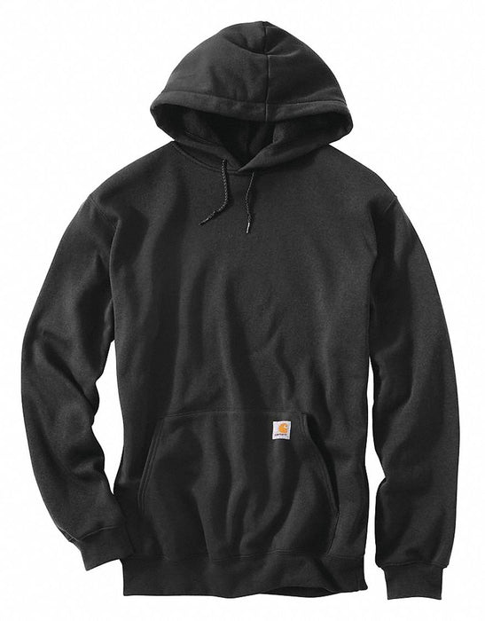 Hooded Sweatshirt Black Cotton/PET XL