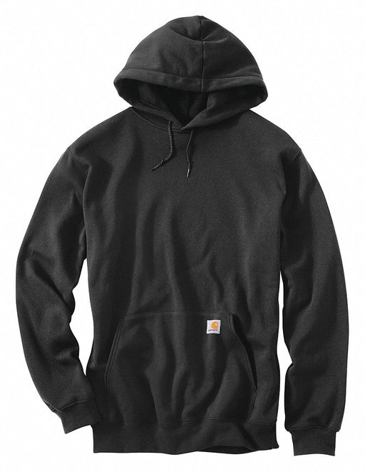 Hooded Sweatshirt Black Cotton/PET 2XL