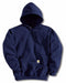 Hooded Sweatshirt Navy Cotton/PET 2XL