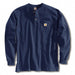 K7957 Long Sleeve Henley Navy L