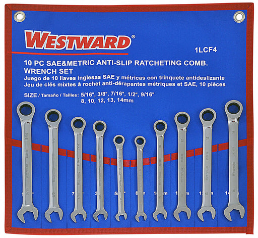 Combo Wrench St CV Steel Satin Offset