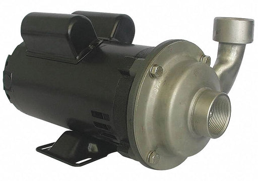 Cntrfug Pmp 304SStl 1P 3/4in 1/2hp 38gpm