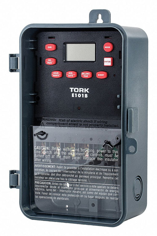 Electronic Timer Gray Plastic