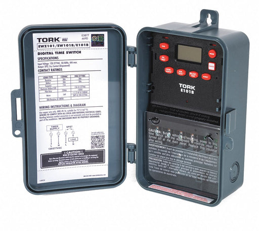 Electronic Timer Gray Plastic