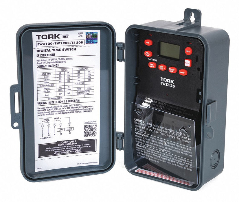 ElectronicTimer Astronomic Gray Plastic