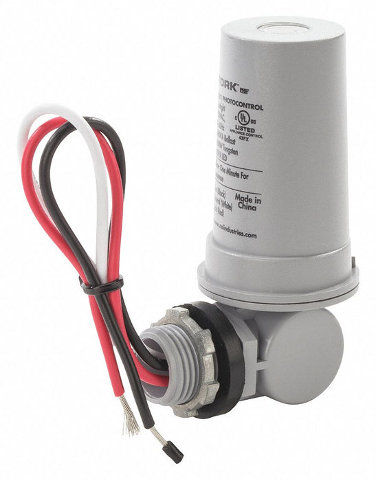 Photocontrol 1/2 in Conduit Gray