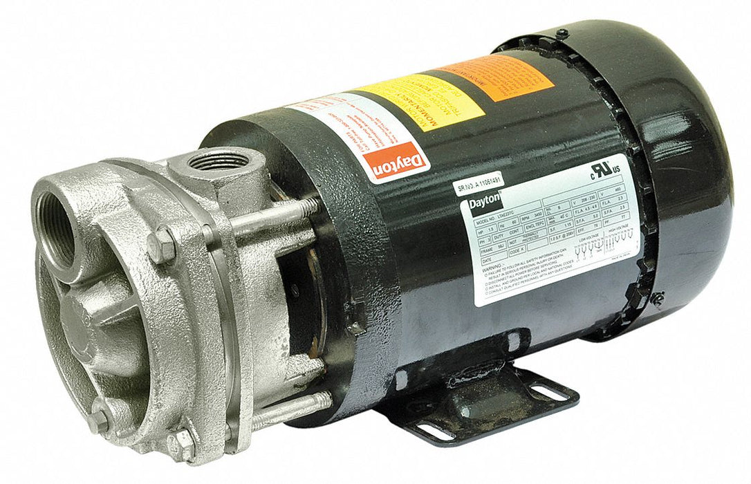 Turbine Pump 1 1/2 HP 3 Ph 4.6/2.3 Amp