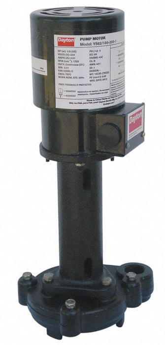 Machine Tool Pump 1/8 hp 230V AC