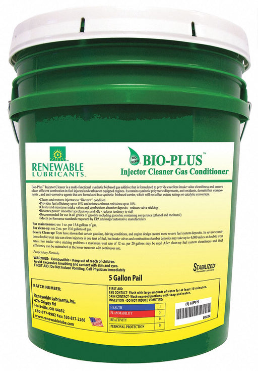 Gas Injector Cleaner Gas 5 Gal Pail