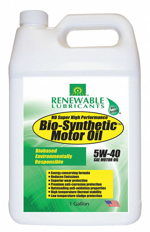 Engine Oil 5W-40 Bio-Synthetic 1gal