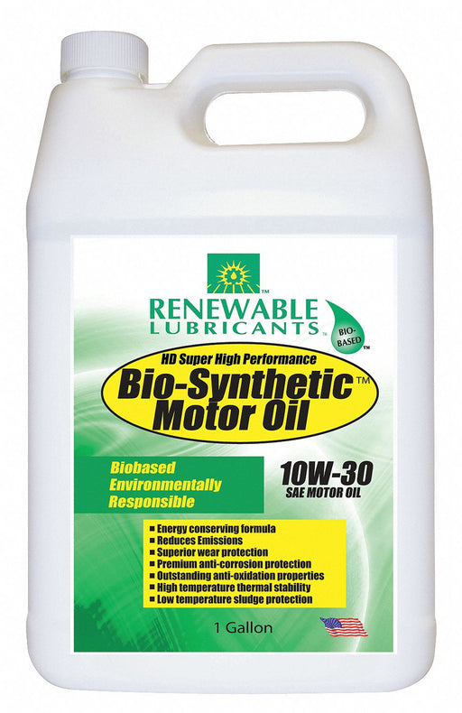 Engine Oil 10W-30 Bio-Synthetic 1gal