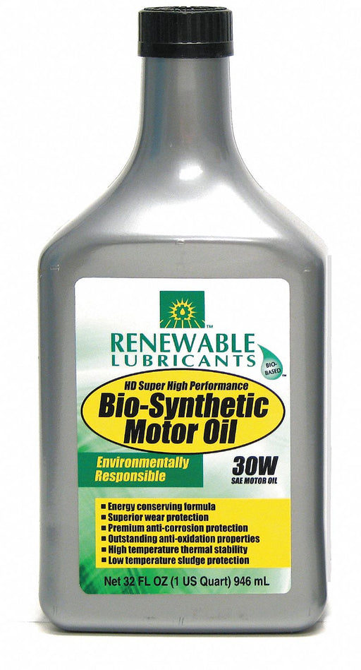 Engine Oil 30 Bio-Synthetic 1qt