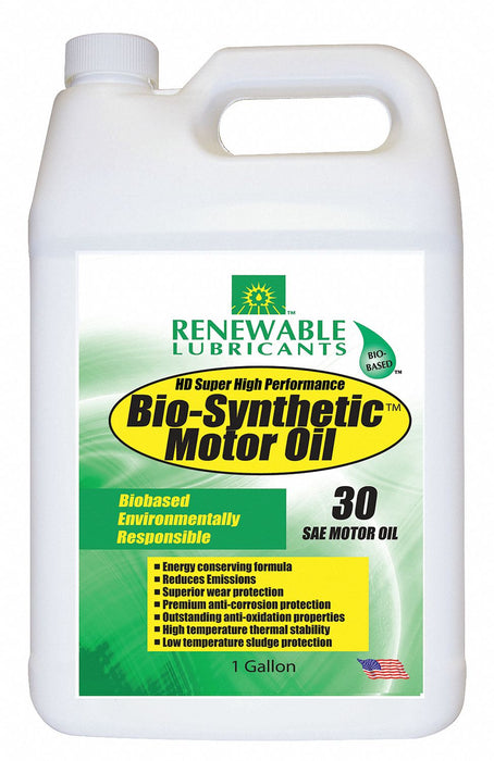 Engine Oil 30 Bio-Synthetic 1gal