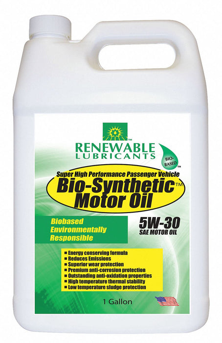 Engine Oil 5W-30 Bio-Synthetic 1gal