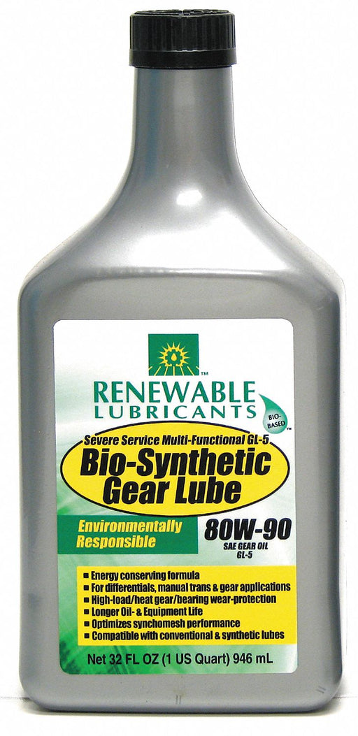 Gear Oil Bio-Synthetic 1 Qt. 80W90