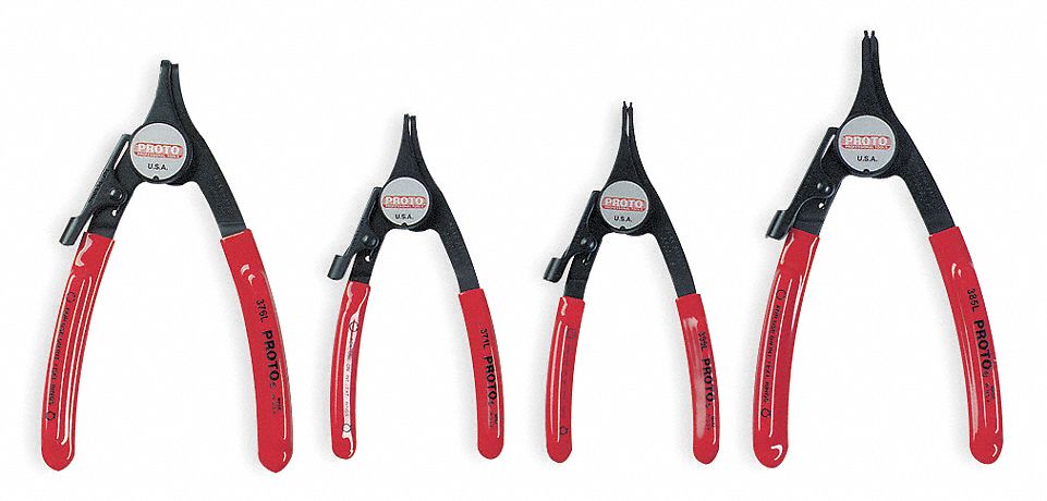 Retaining Ring Plier Set 18 90 Deg 4 pc