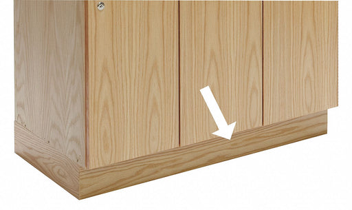 Pedestal Base Full Red Oak 4 x36 x18 