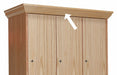 Crown Molding 36 Wx3/4 D Red Oak