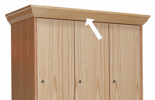 Crown Molding 36 Wx3/4 D Red Oak