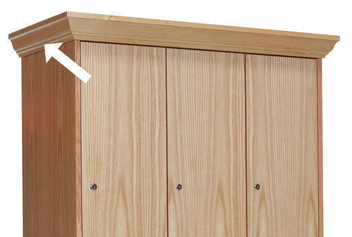 Crown Molding 18 Wx18 D Red Oak