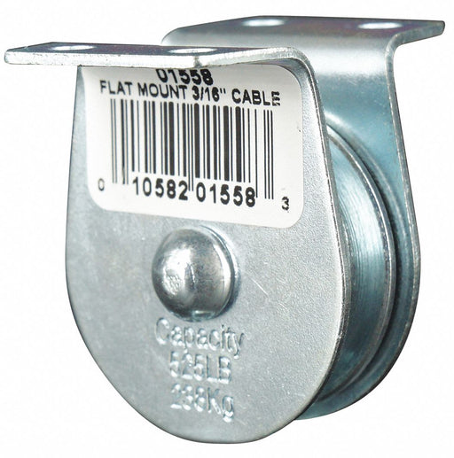 Pulley Block Bolt-On 3/16 in Rope dia.
