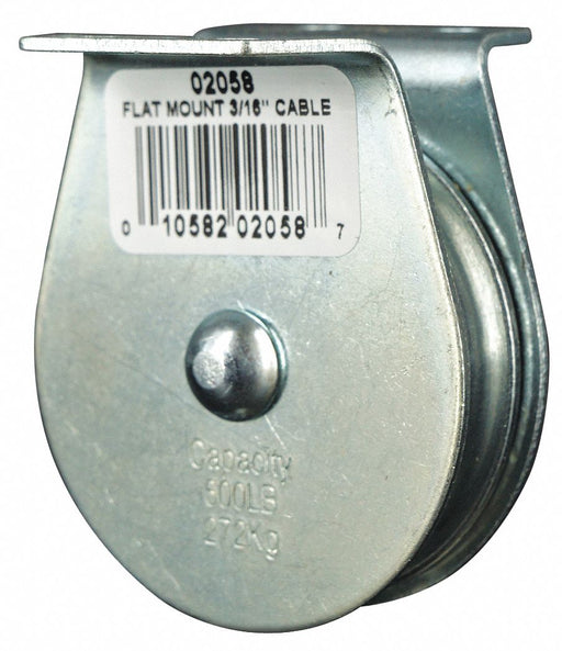 Pulley Block Bolt-On 3/16 in Rope dia.