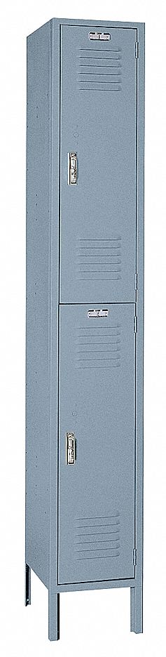 Wrdrb Lockr Lvrd 1 Wide 2 Tier Dove Gray